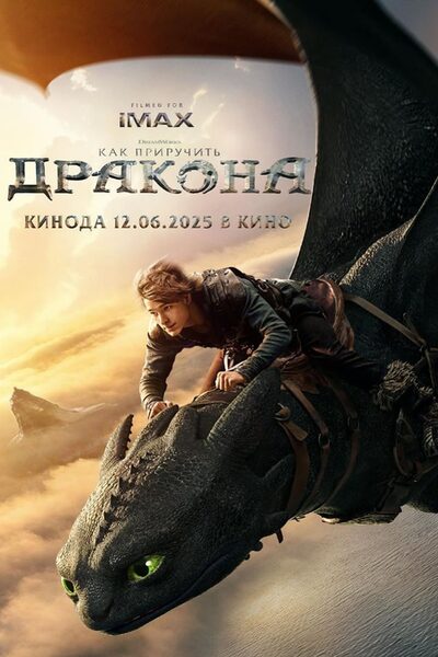 Постер: Как приручить дракона (2025)